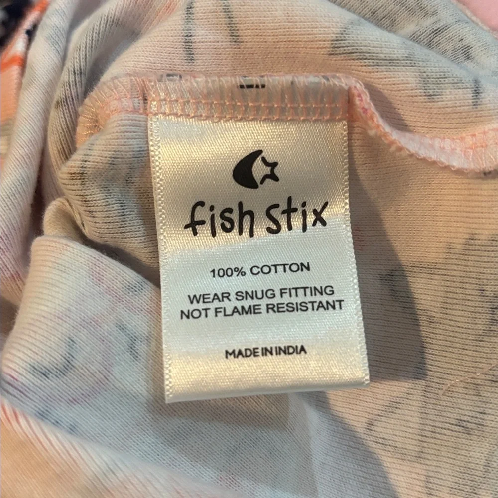 5/$25‎ Fish  Stix Cat Print Pajama Set